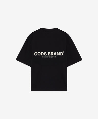 Performance Boxy Tee Black