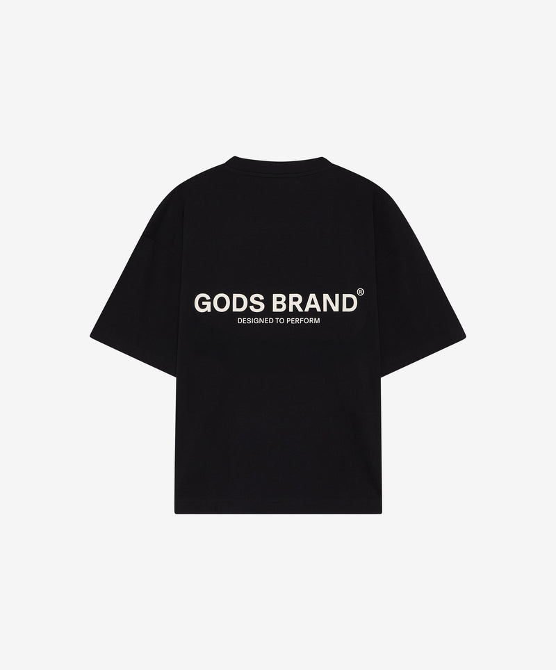 Performance Boxy Tee Black