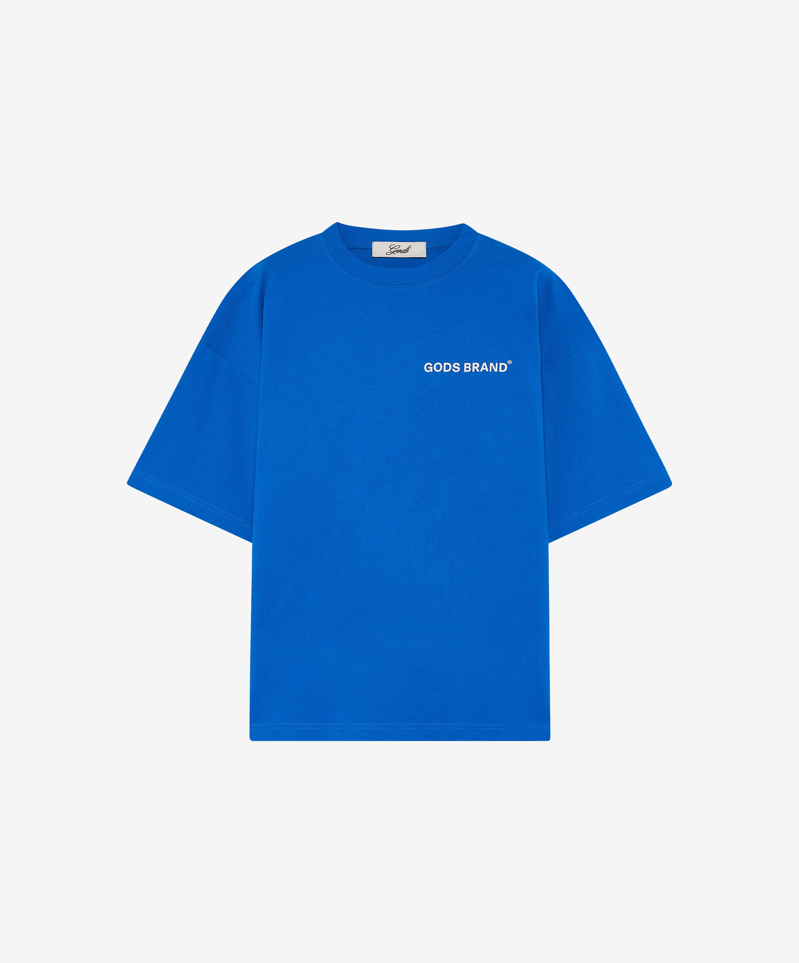 Performance Boxy Tee Blue