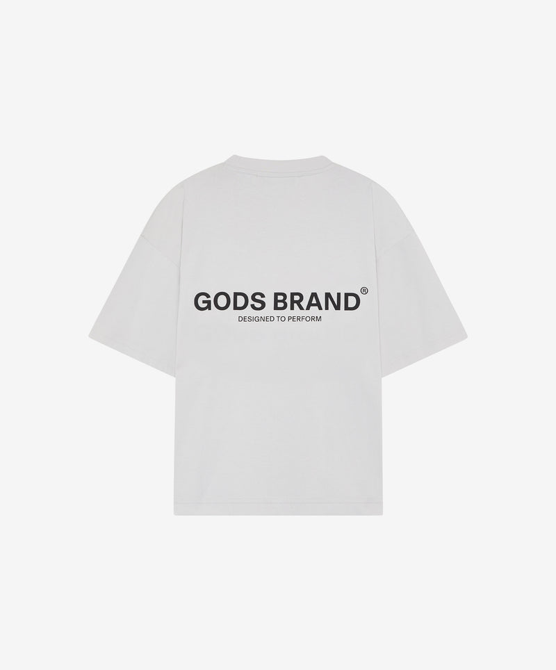 Performance Boxy Tee Light Grey
