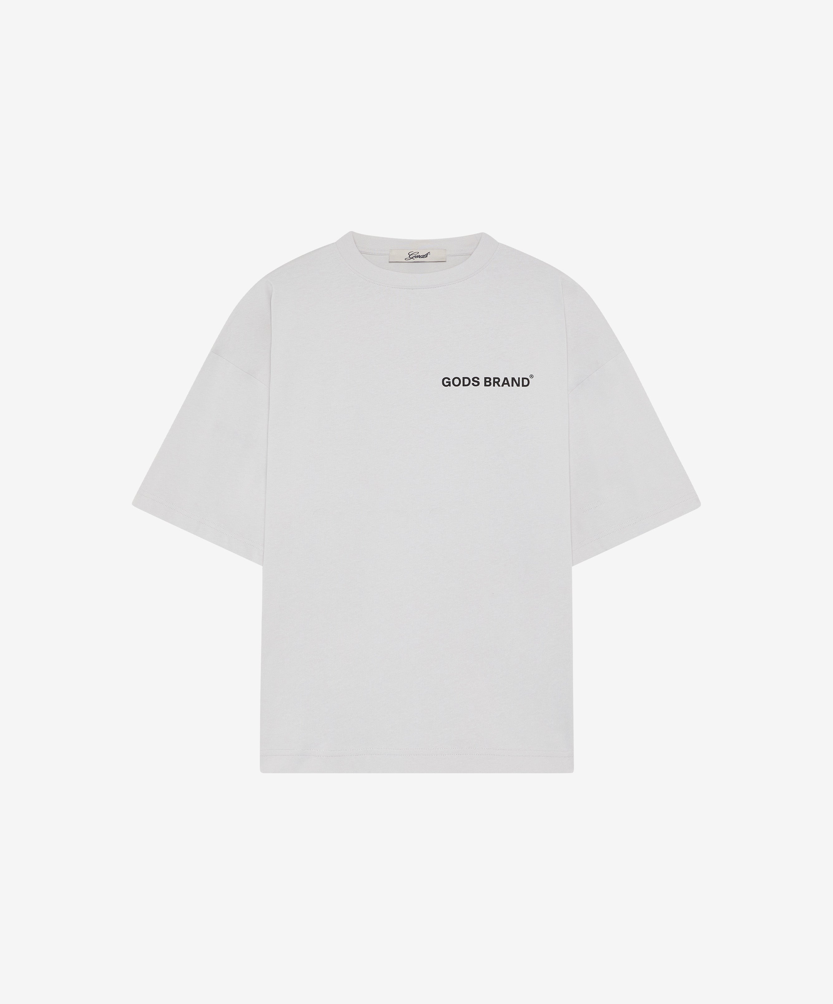 Performance Boxy Tee Light Grey