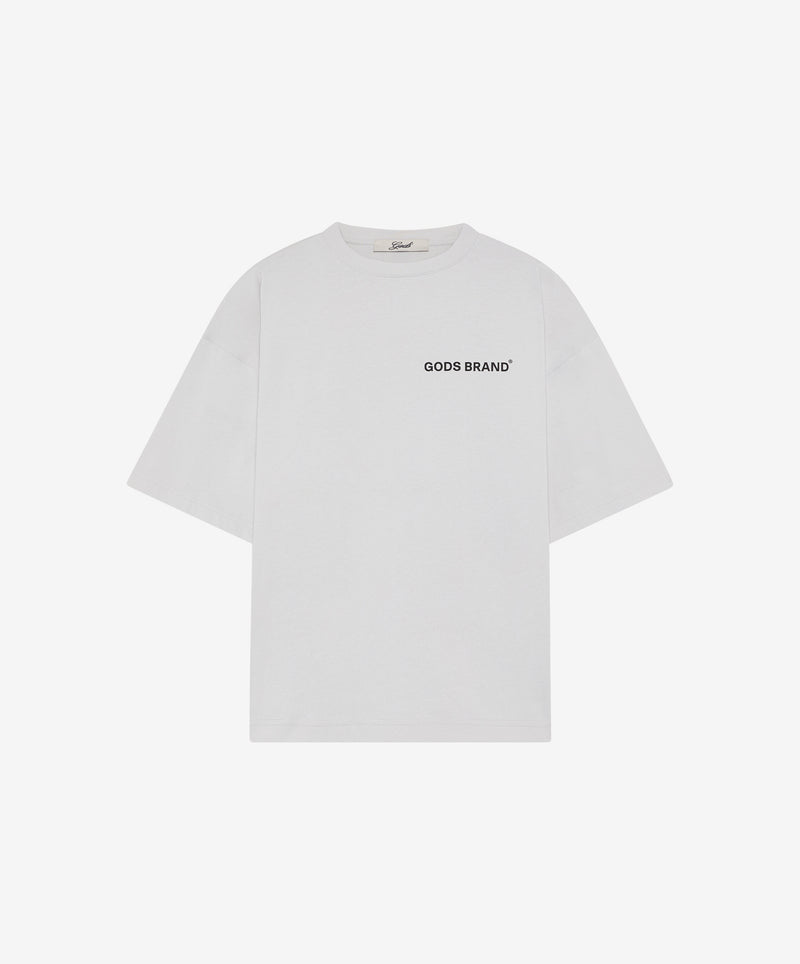 Performance Boxy Tee Light Grey