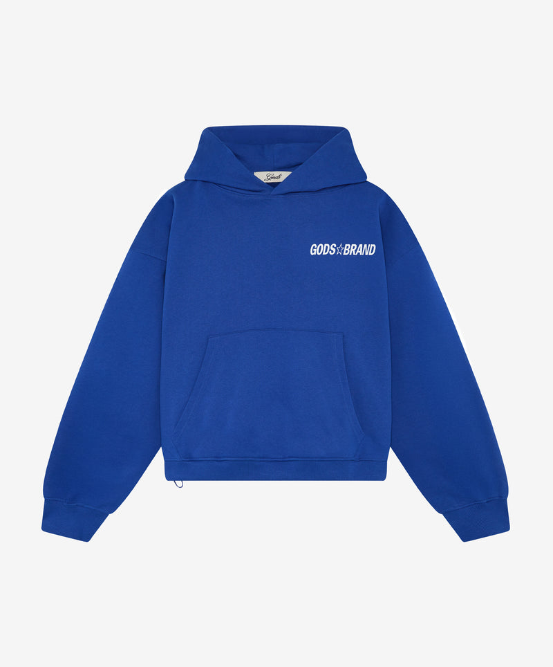Sportscar Hoodie Blue