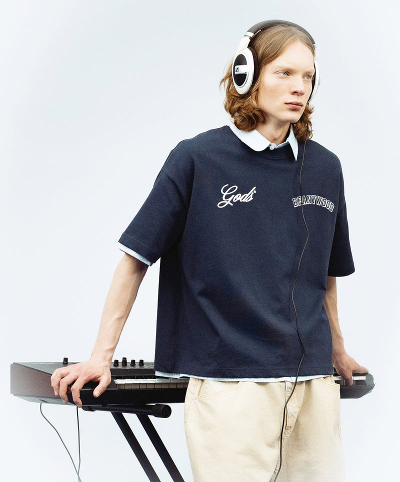 Beanywood Tee Navy
