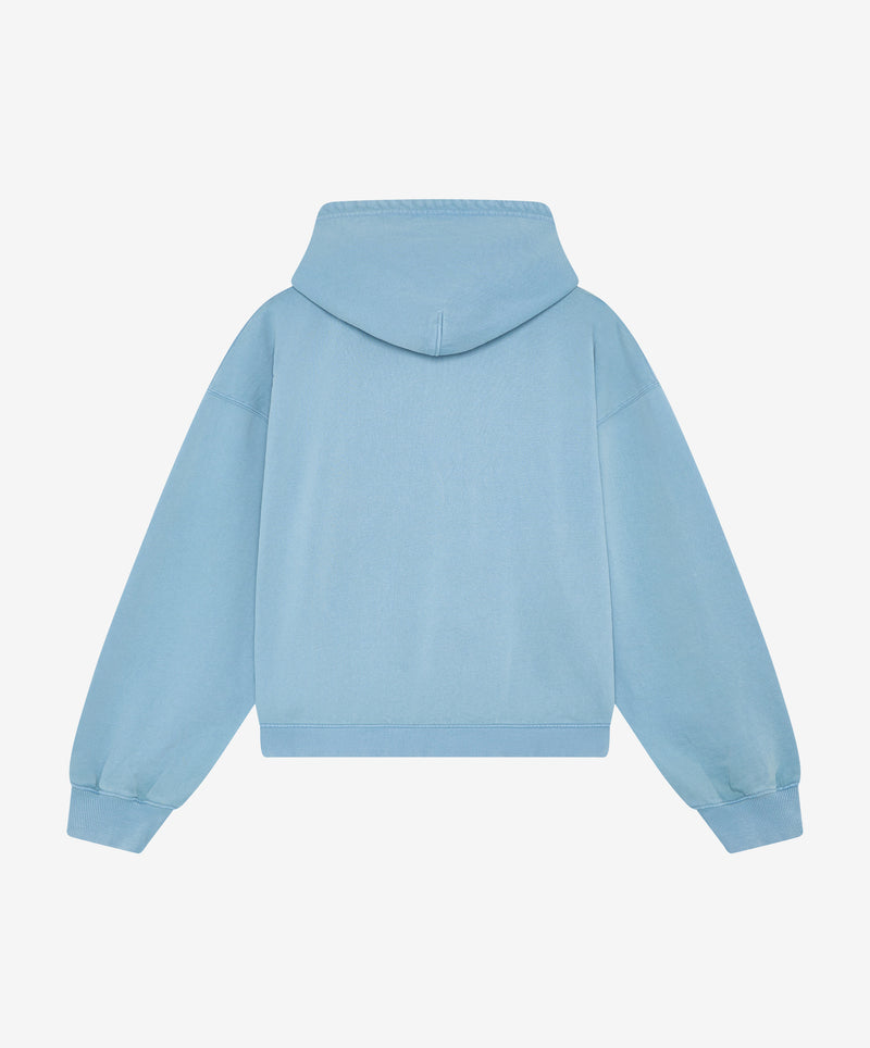 Gods Sunfaded Zipper Blue
