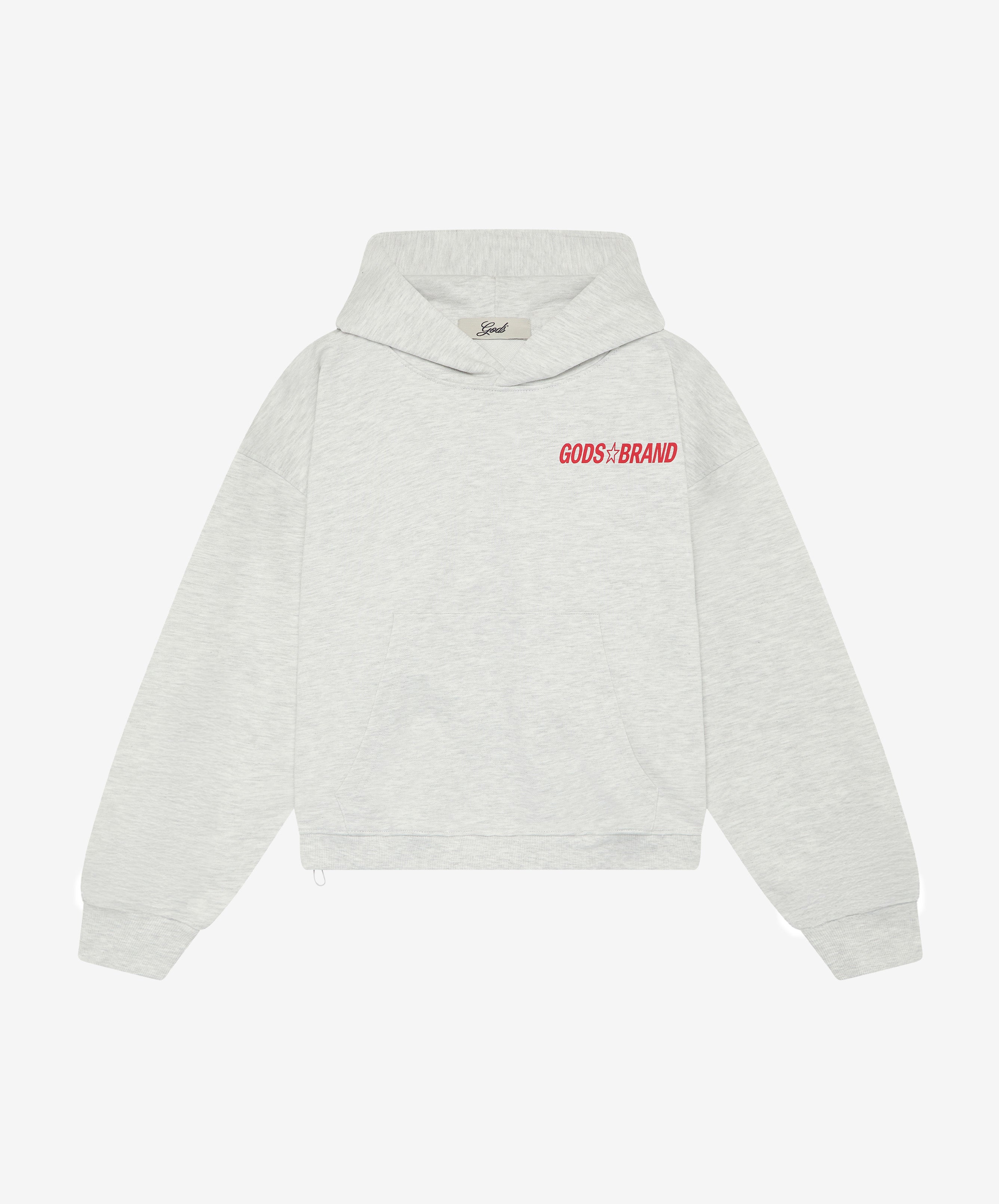 Sportscar Hoodie Grey Melange