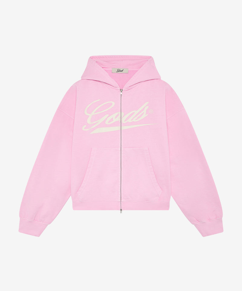 Gods Sunfaded Zipper Rose