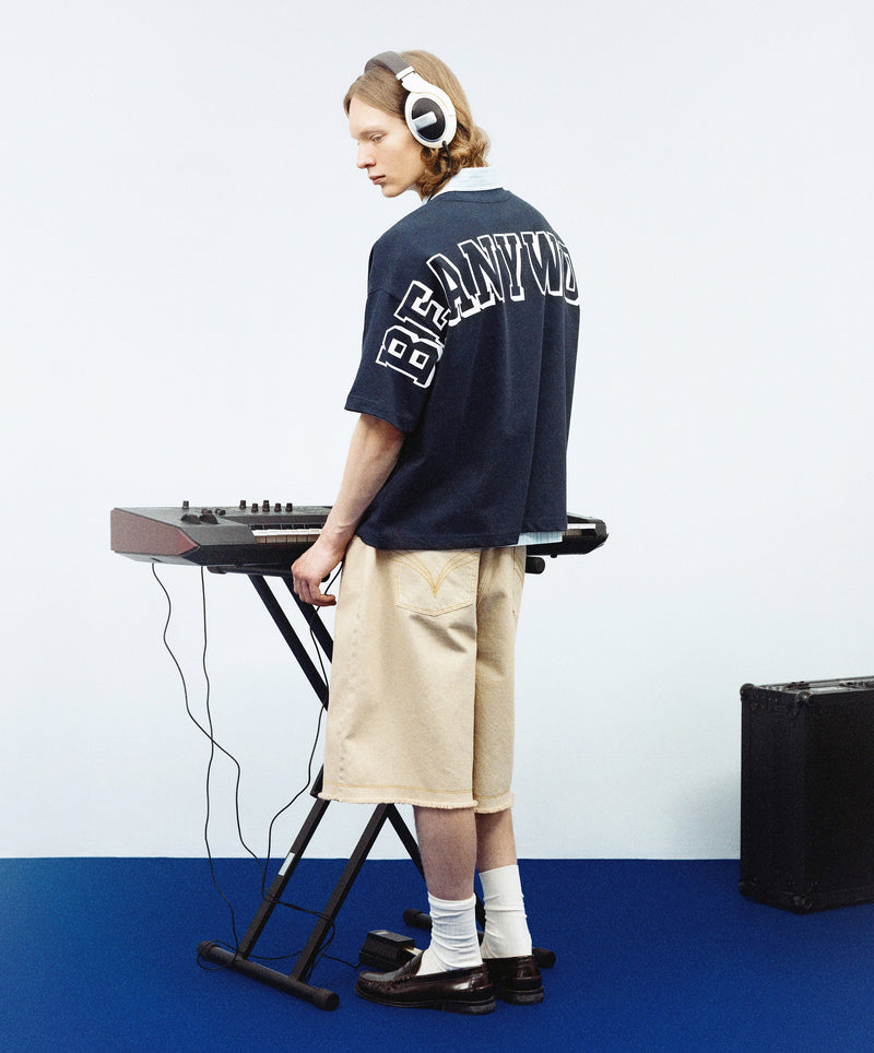Beanywood Tee Navy