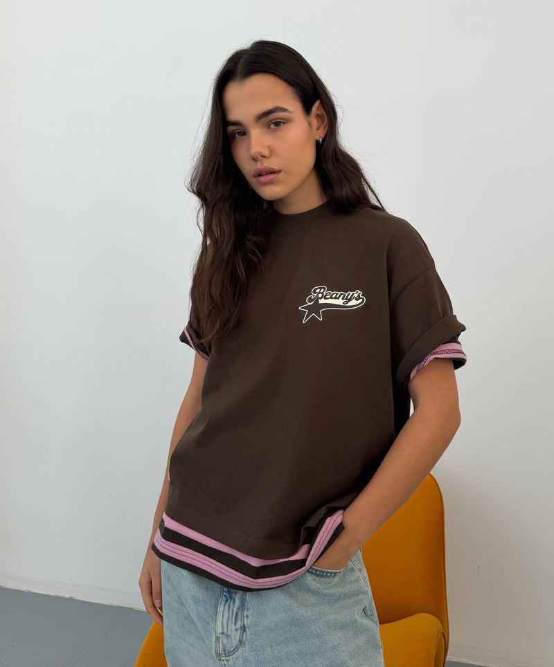 Beany's Tee Brown