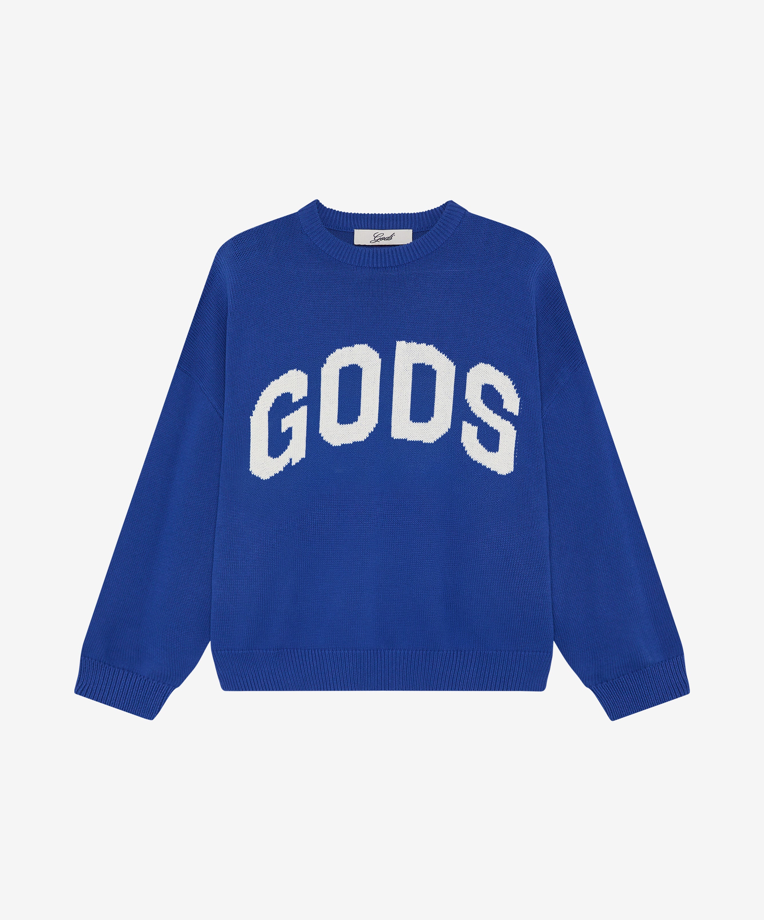 Gods Knitted Sweater Blue