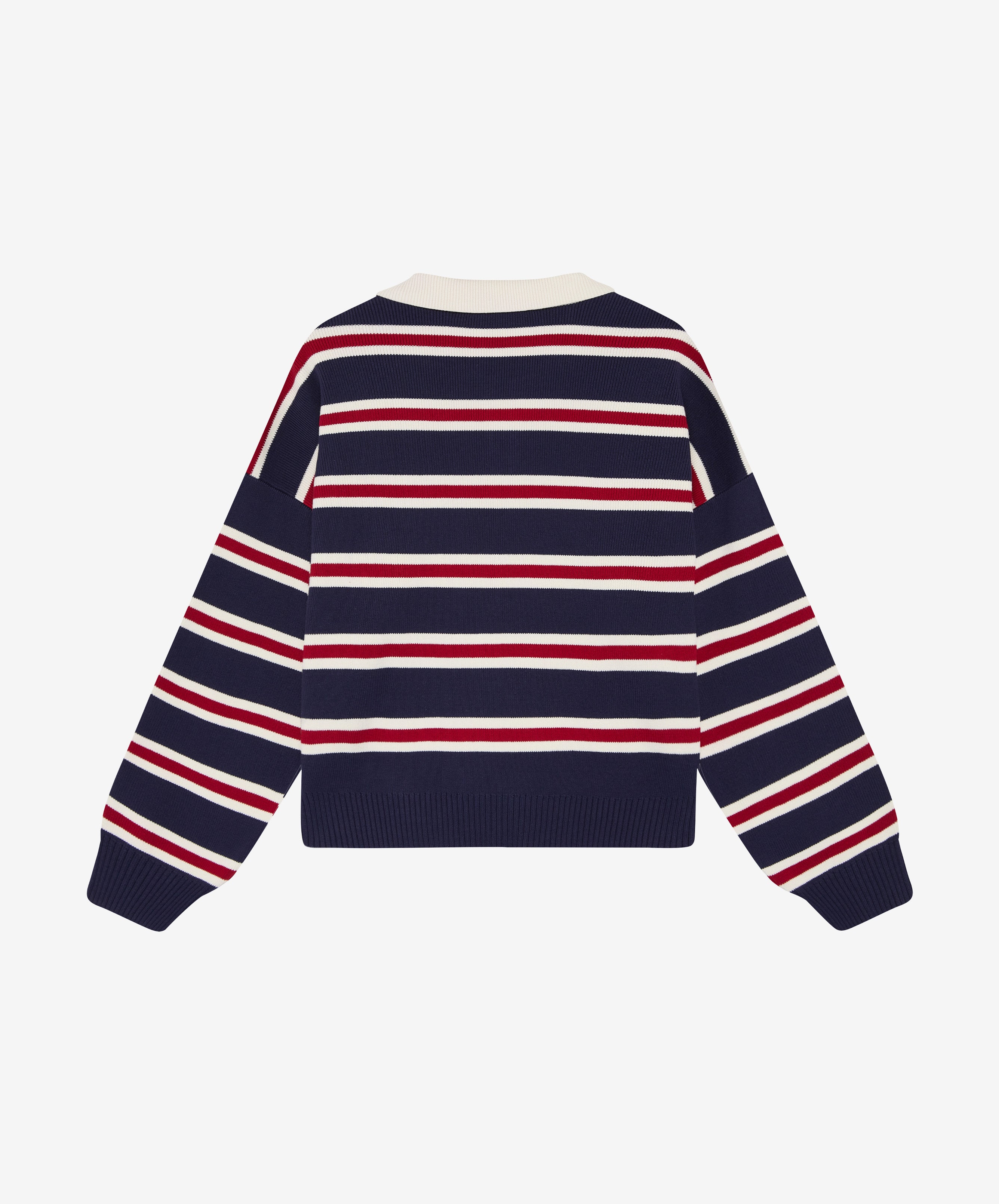 Gods Star Striped Knitted Sweater