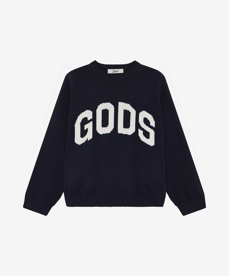 Gods Knitted Sweater Navy