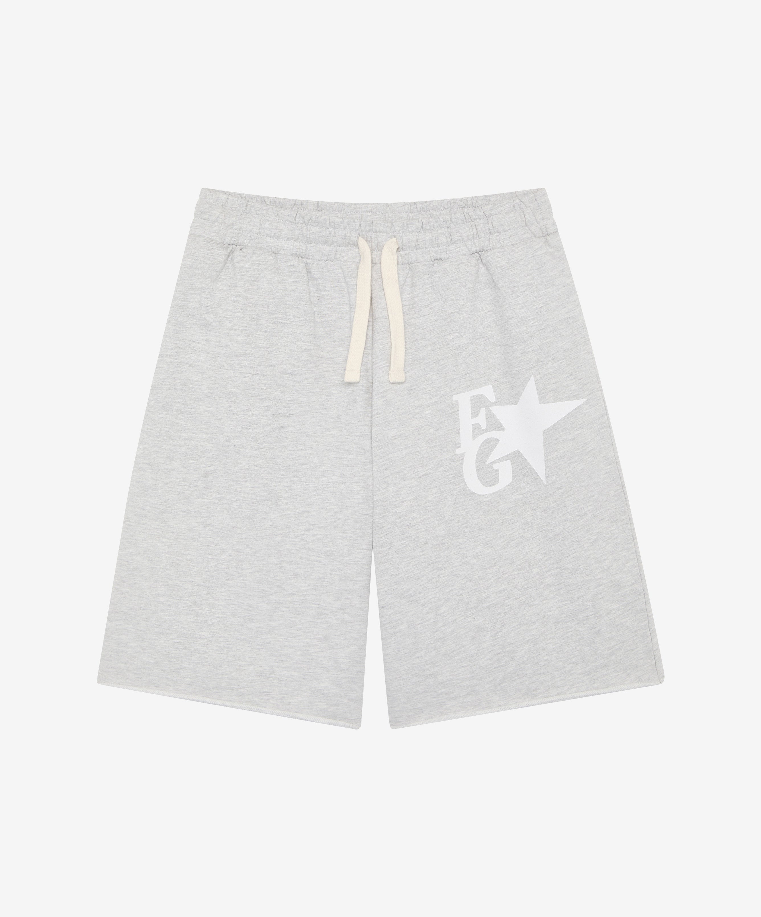 Star Jorts Light Grey