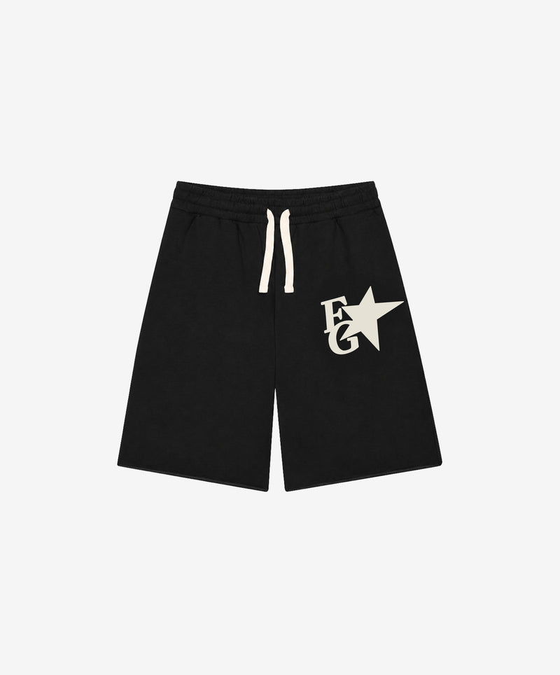 Star Jorts Black