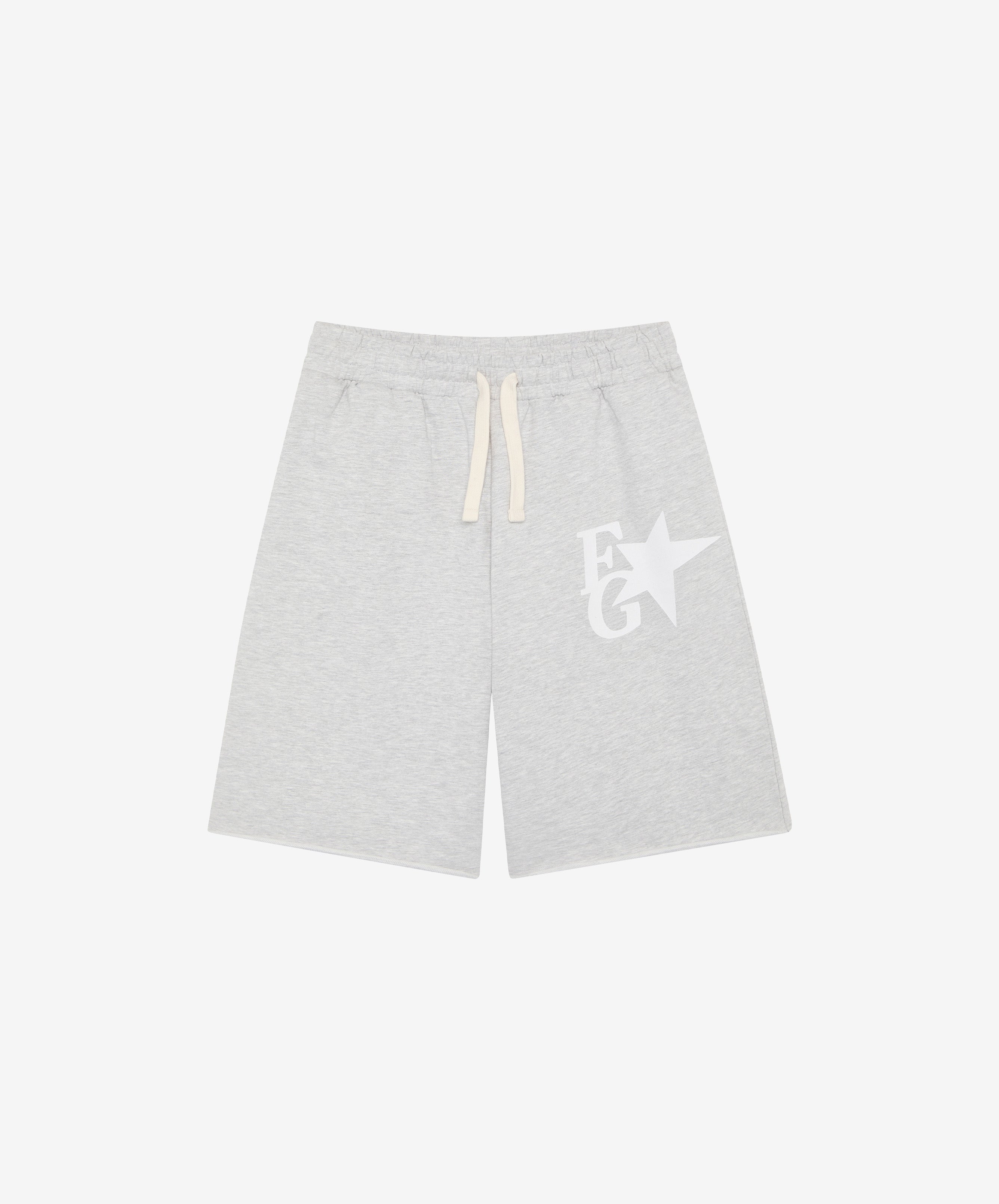 Star Jorts Light Grey