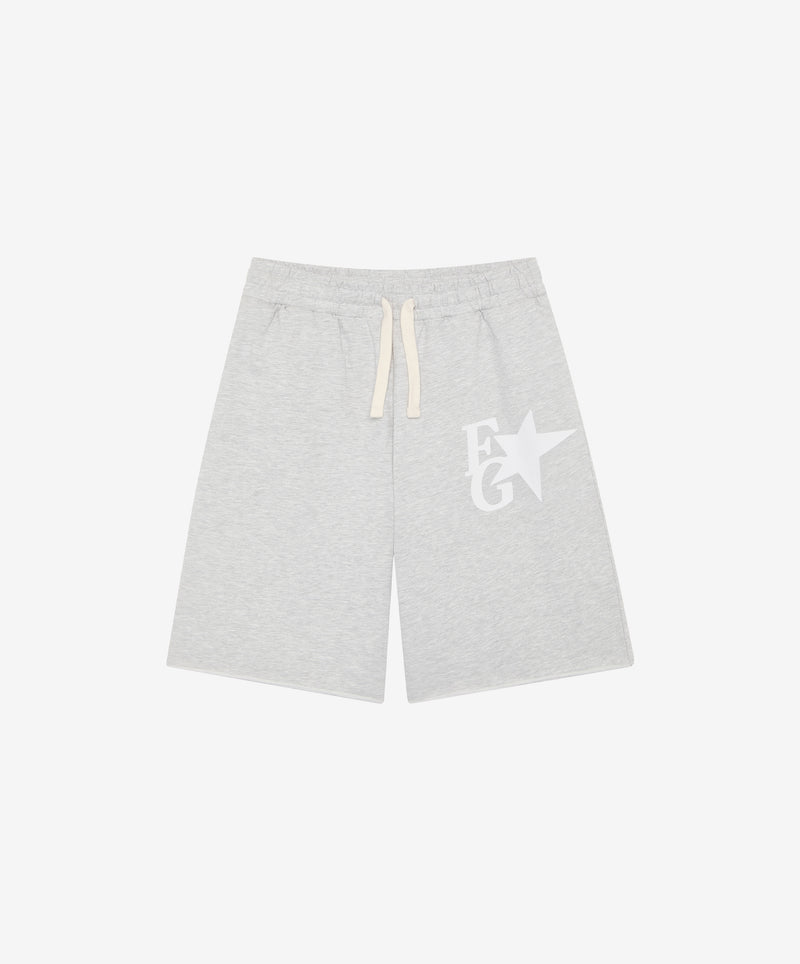 Star Jorts Light Grey
