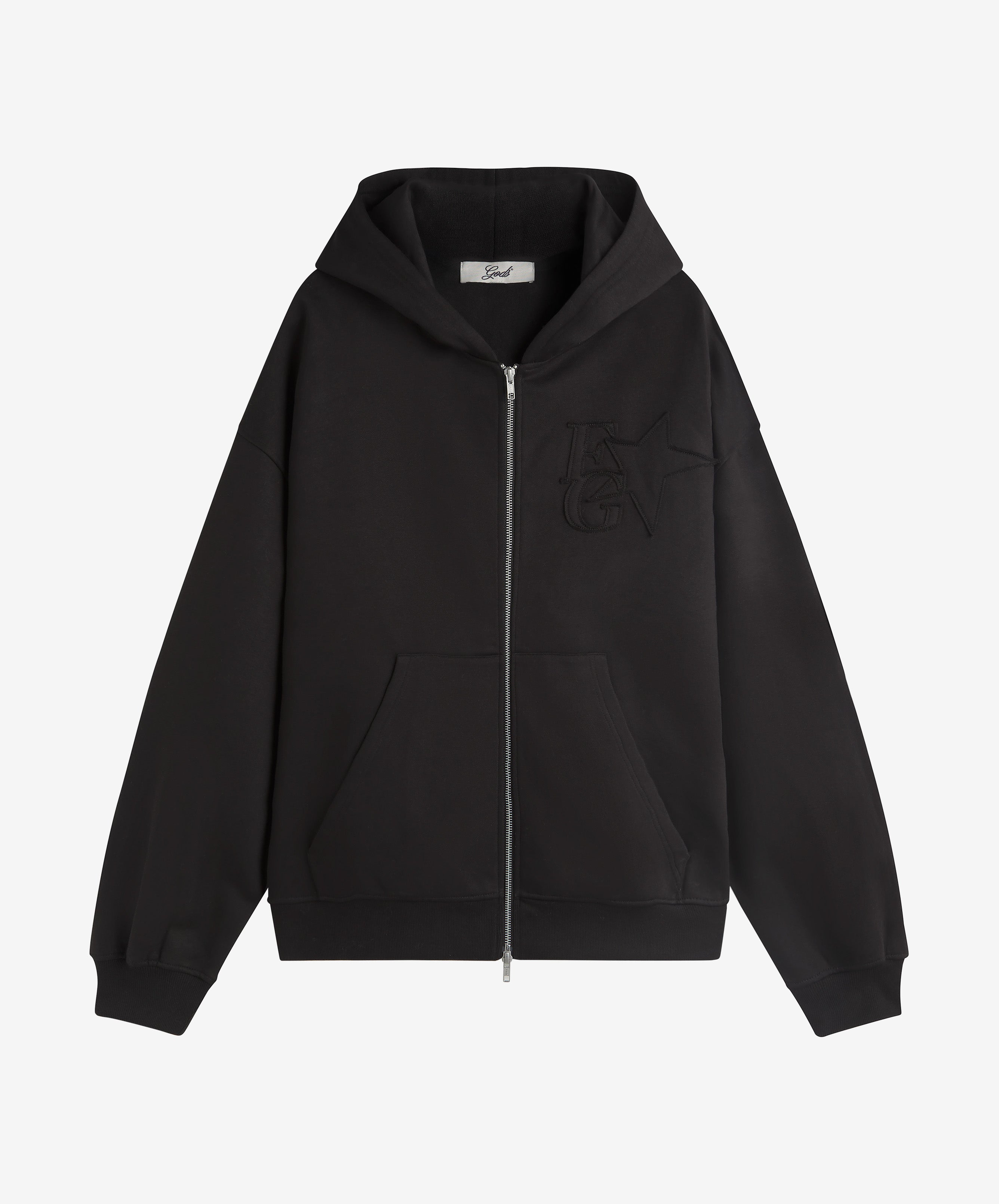 Star Zipper Black