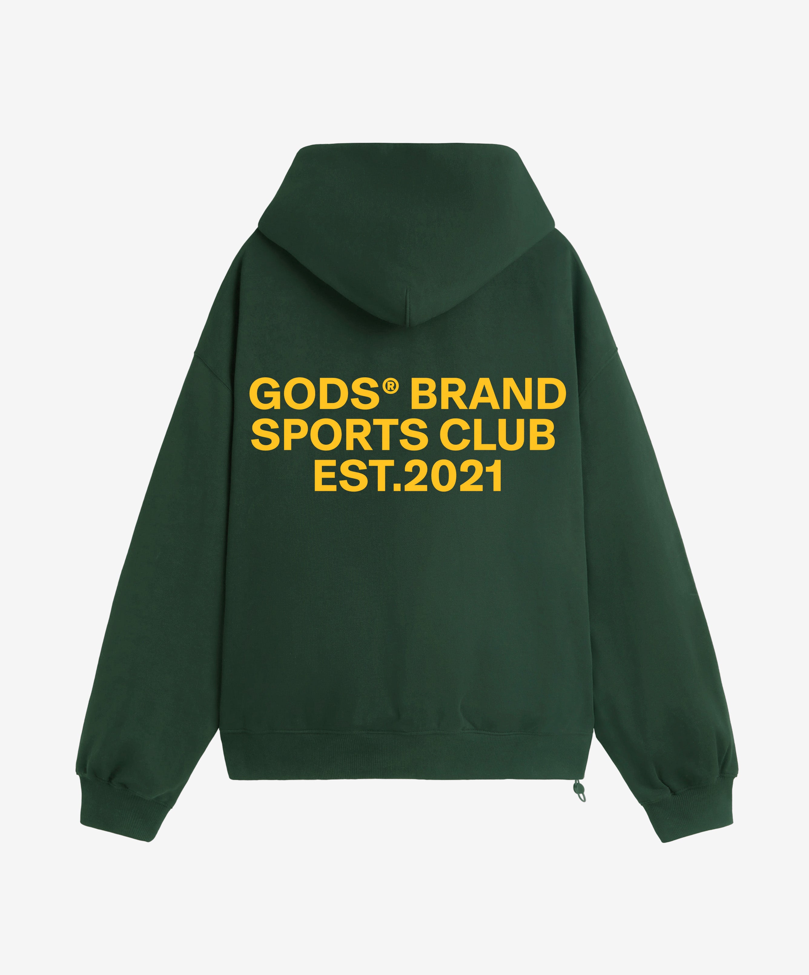 Gods® Brand Sports Club Hoodie Green