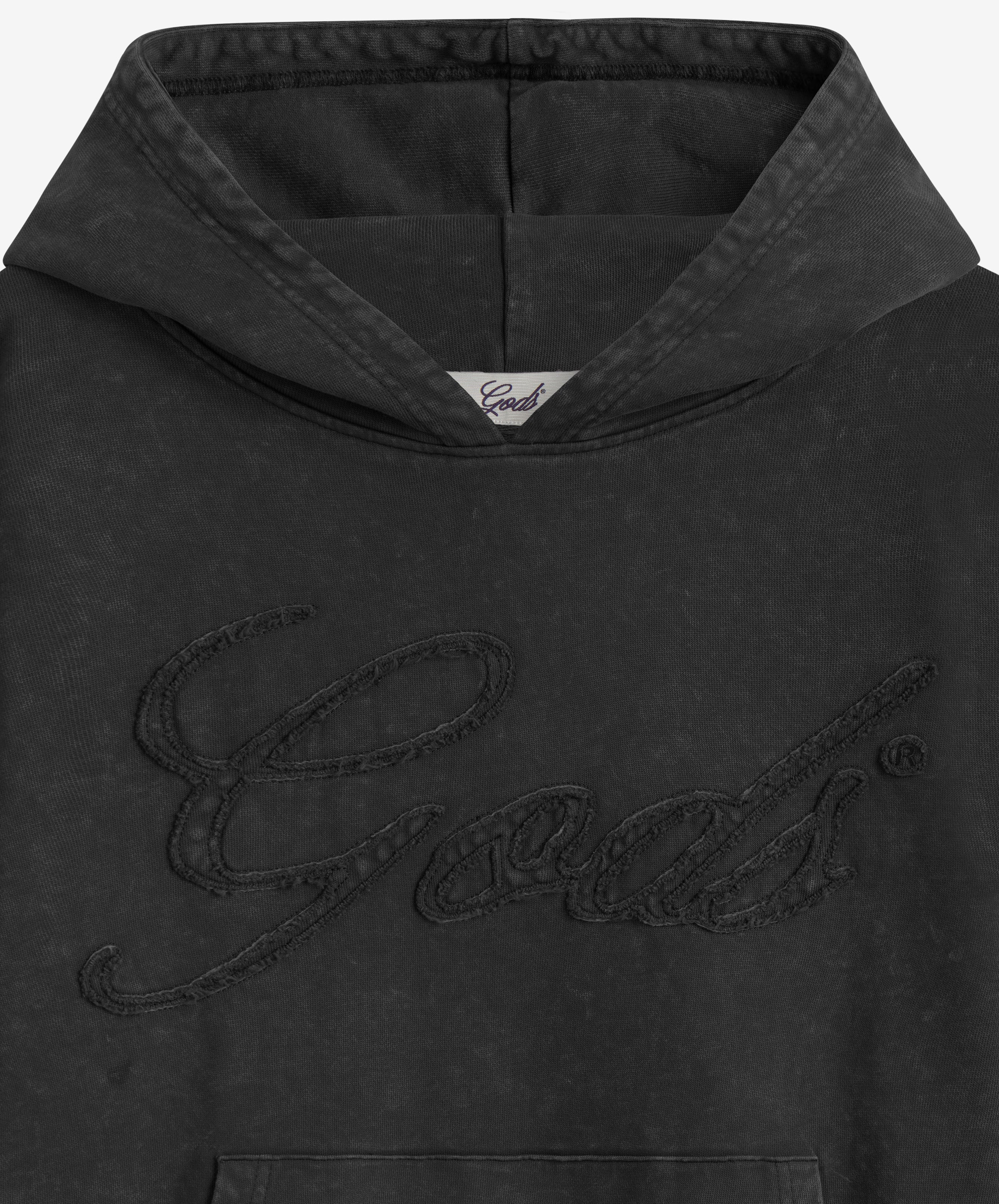 Gods Hoodie Black