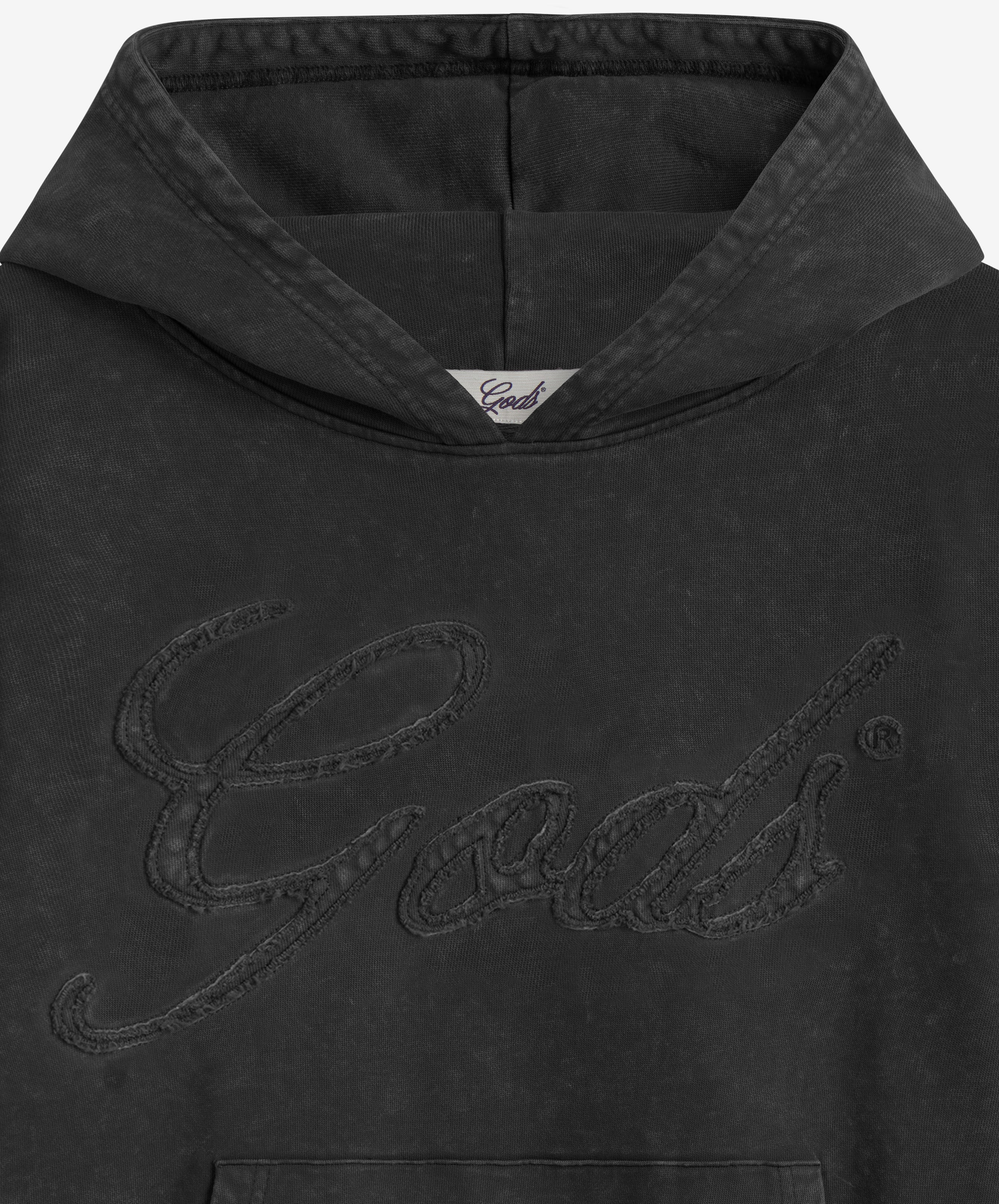 Gods Hoodie Black