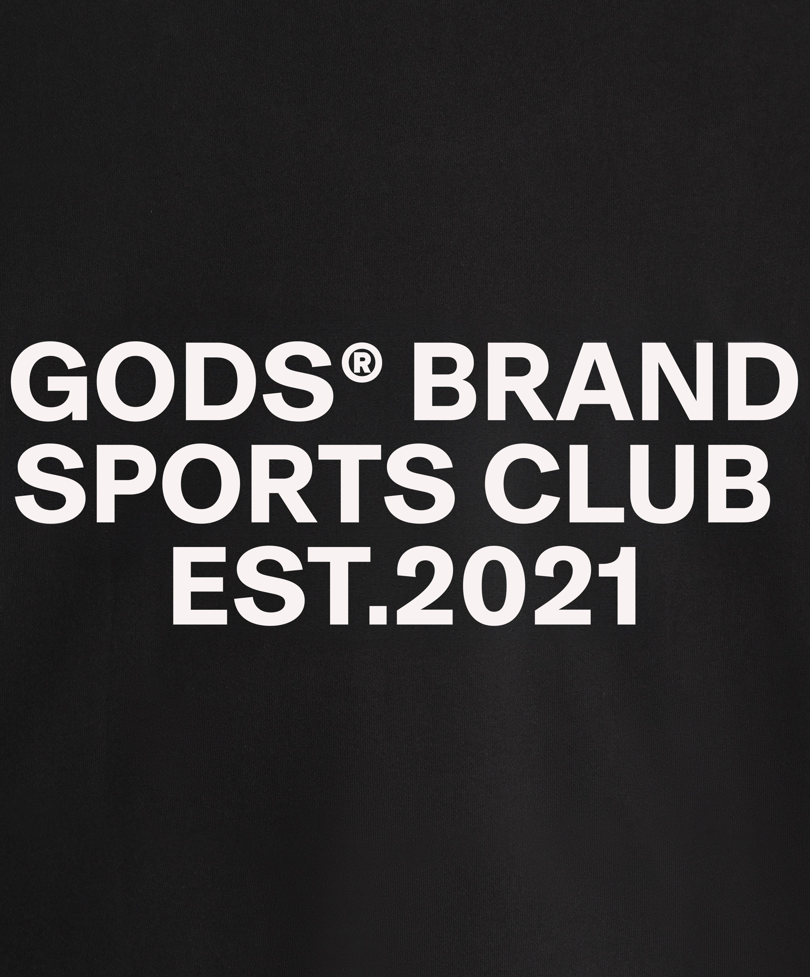 Gods® Brand Sports Club Hoodie Black