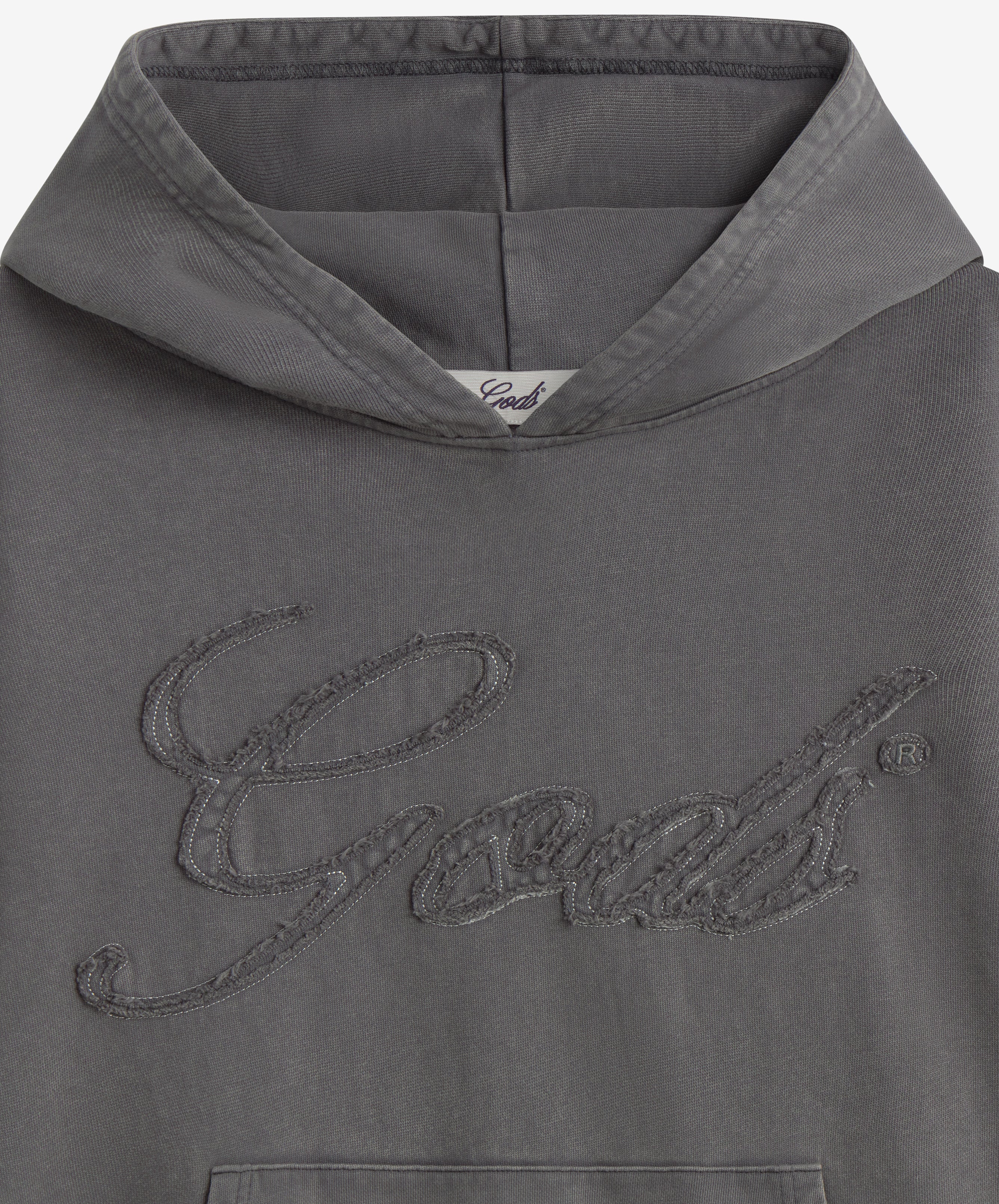 Gods Hoodie Dark Grey