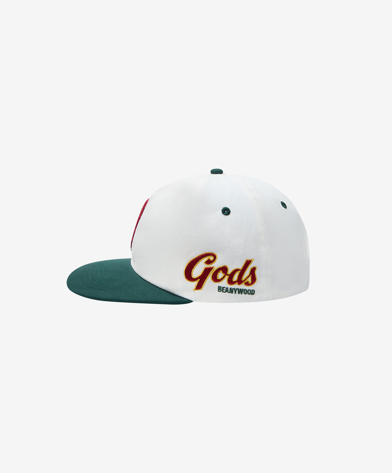 Beany's Cap White-Green