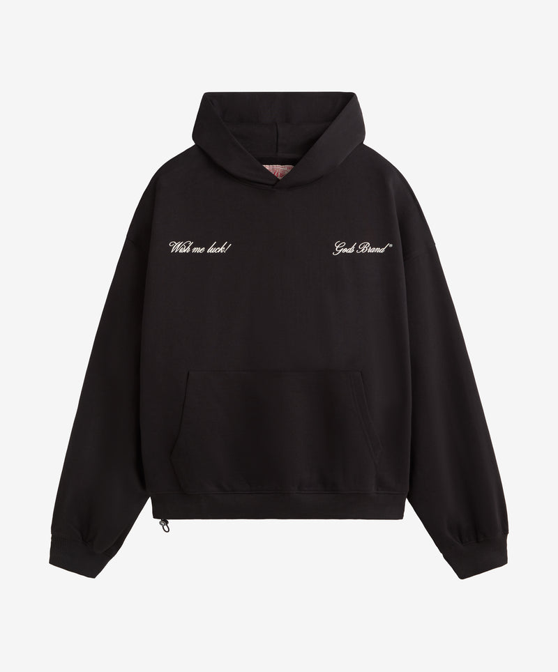 Red Dice Hoodie Black
