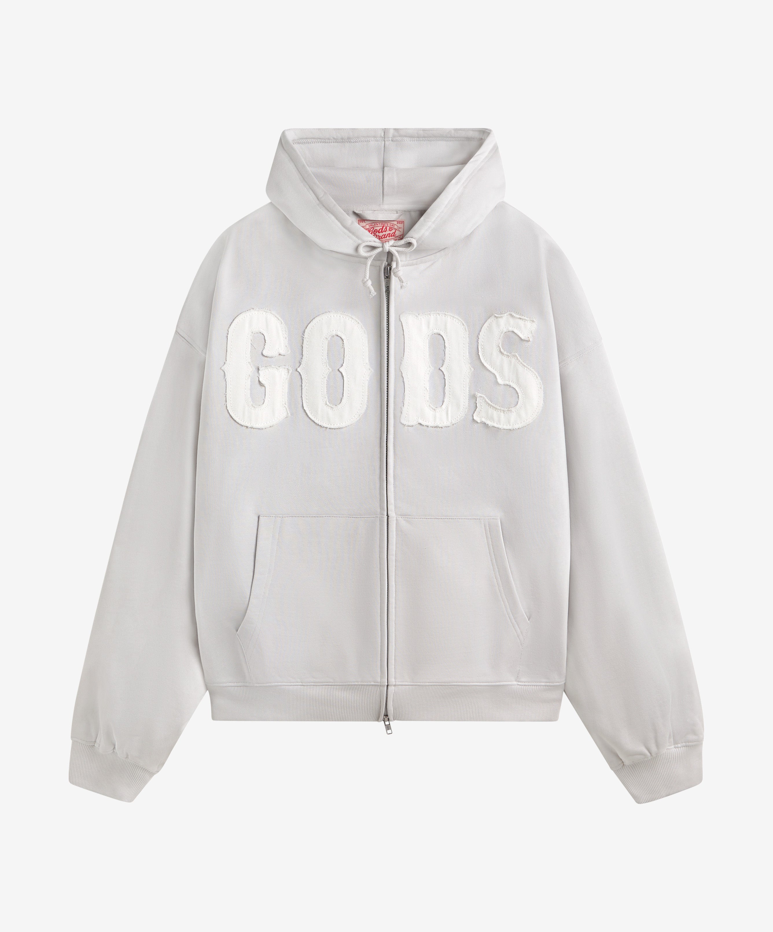 Gods Zipper Light Grey