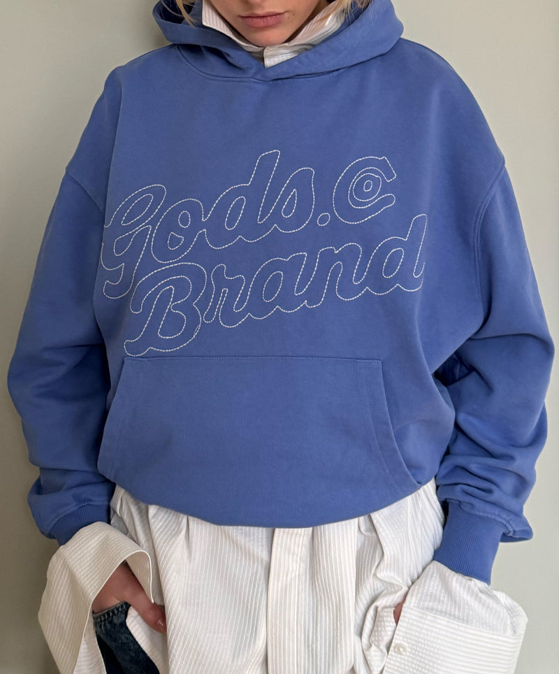 True Love Hoodie Blue