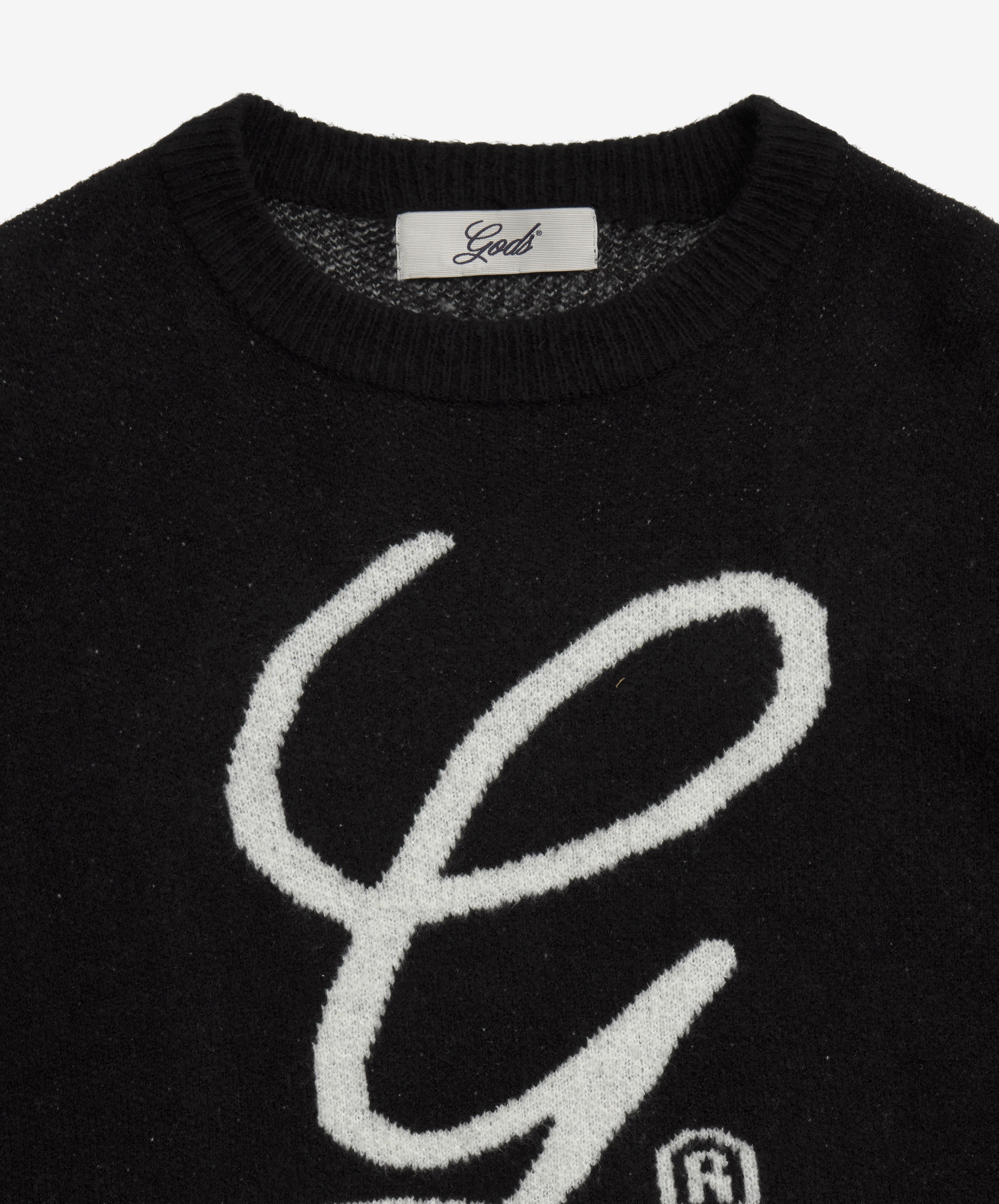 G'S Knitted Sweater Black