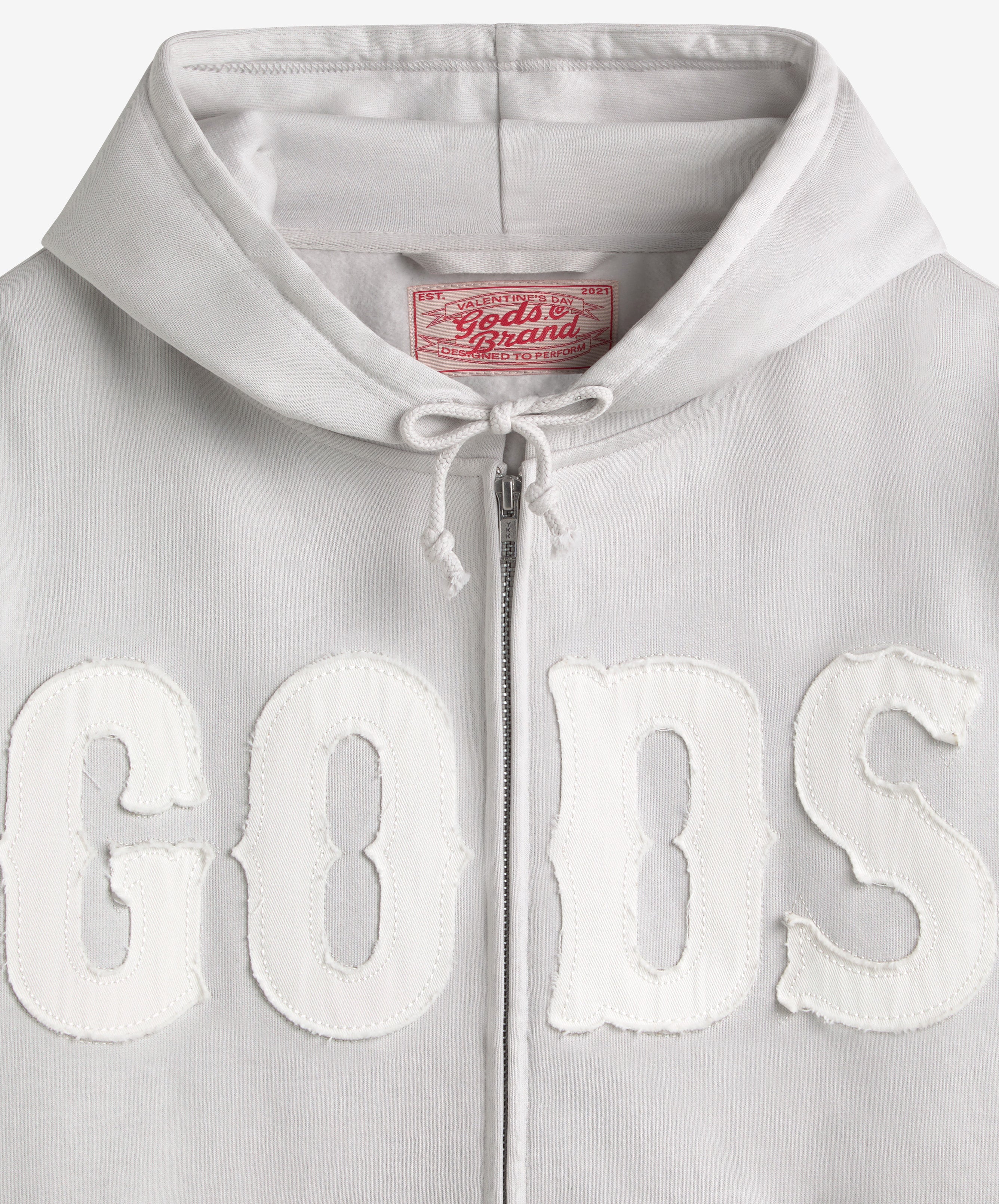 Gods Zipper Light Grey