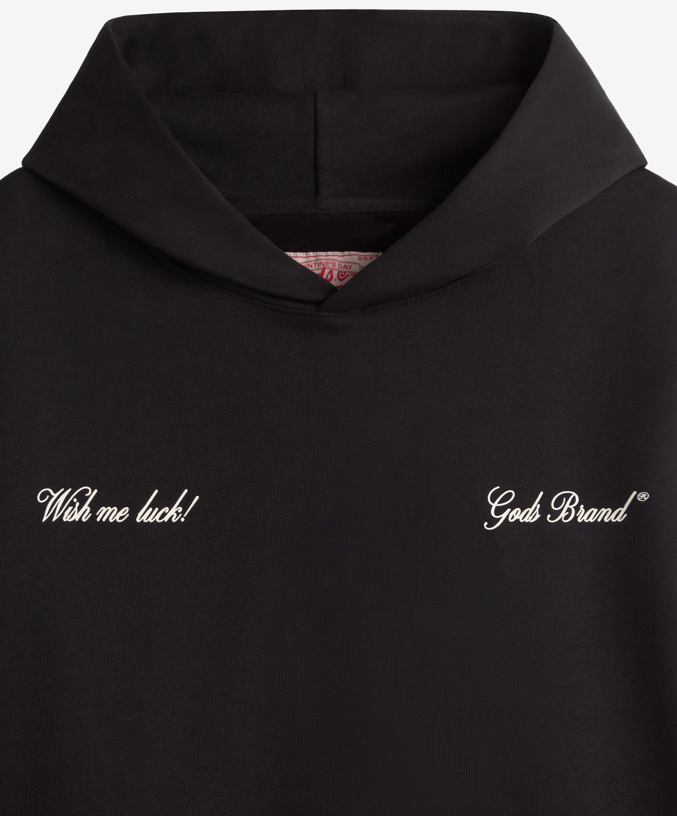 Red Dice Hoodie Black