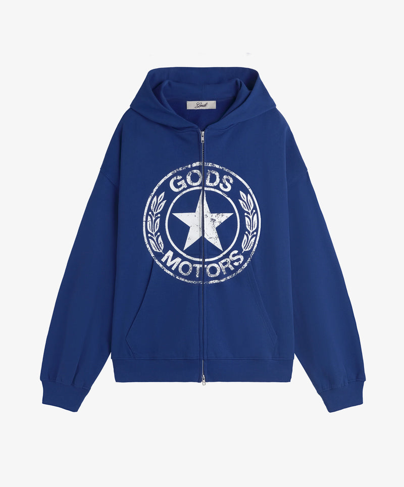 Motor Zipper Blue