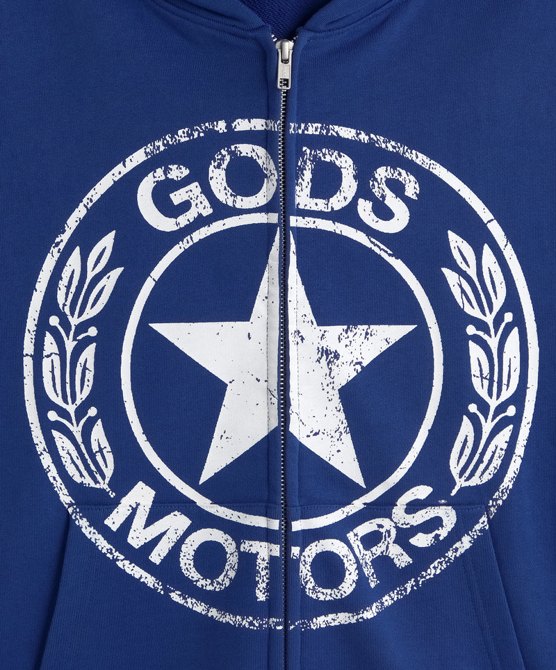 Motor Zipper Blue
