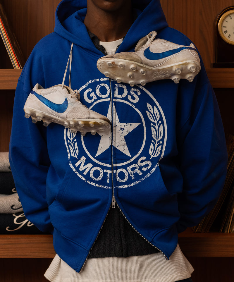 Motor Zipper Blue