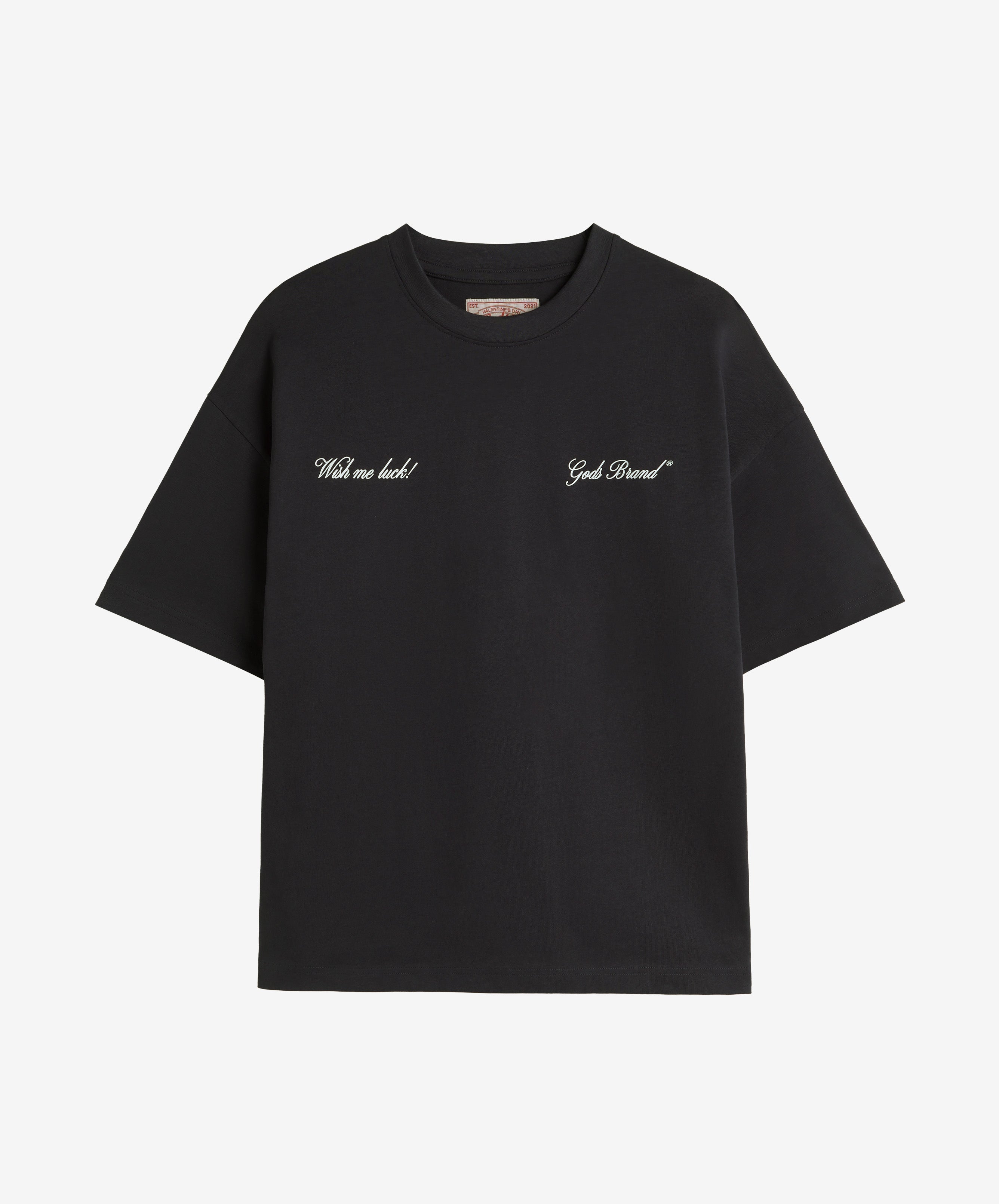 Red Dice Tee Black