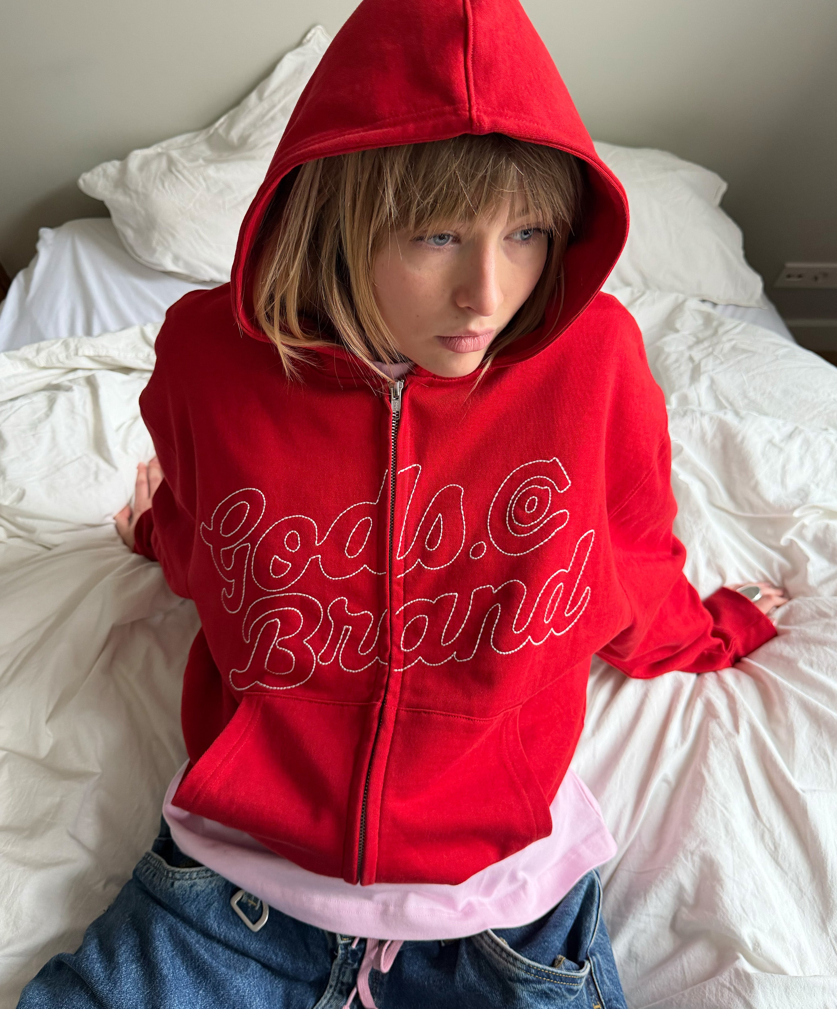 True Love Zipper Red