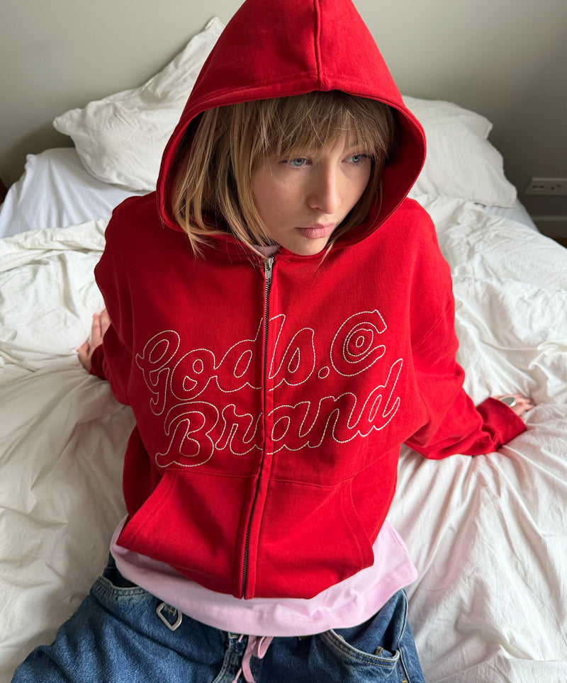 True Love Zipper Red