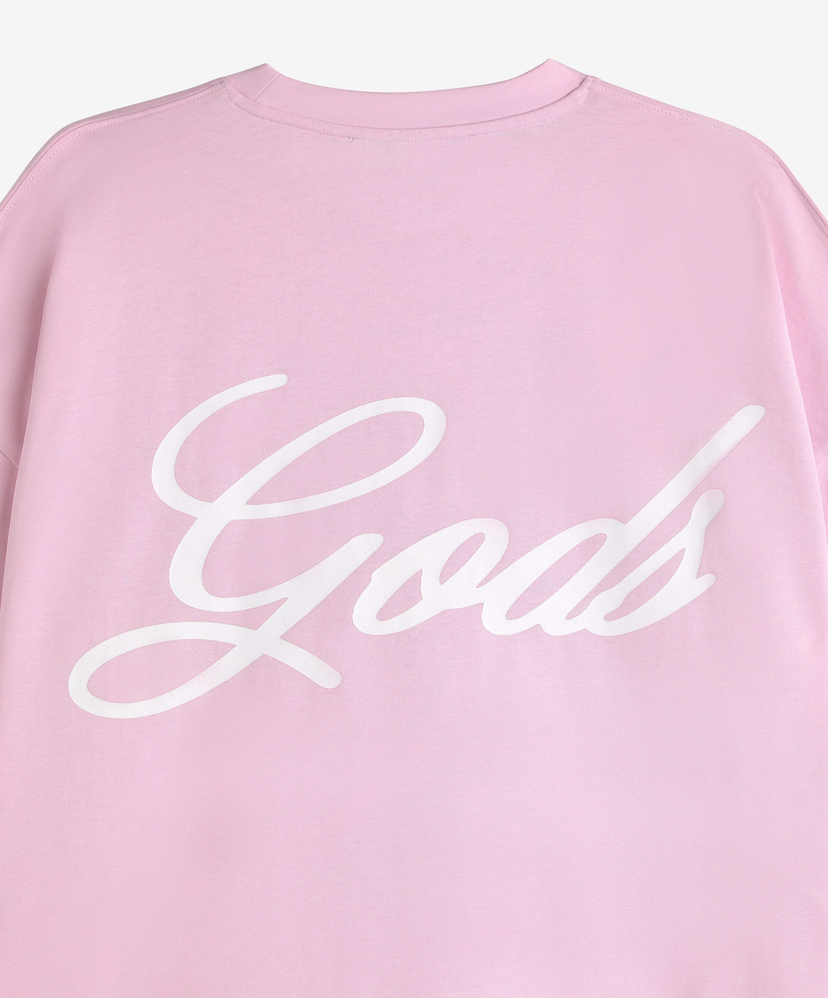 Love Script Boxy Tee Rose