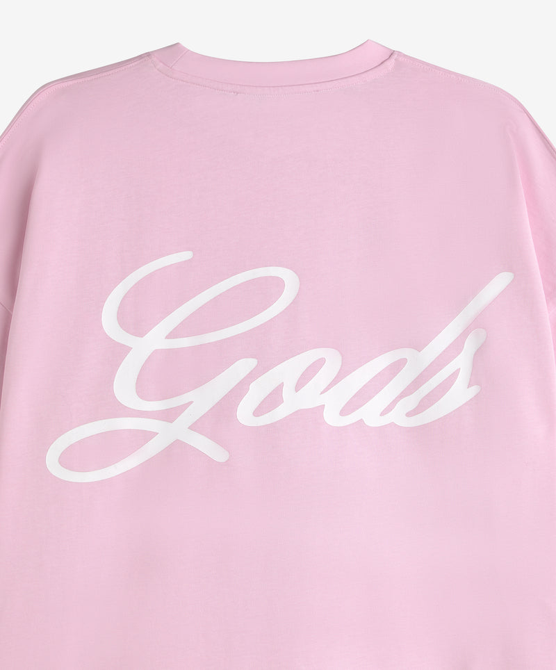 Love Script Boxy Tee Rose