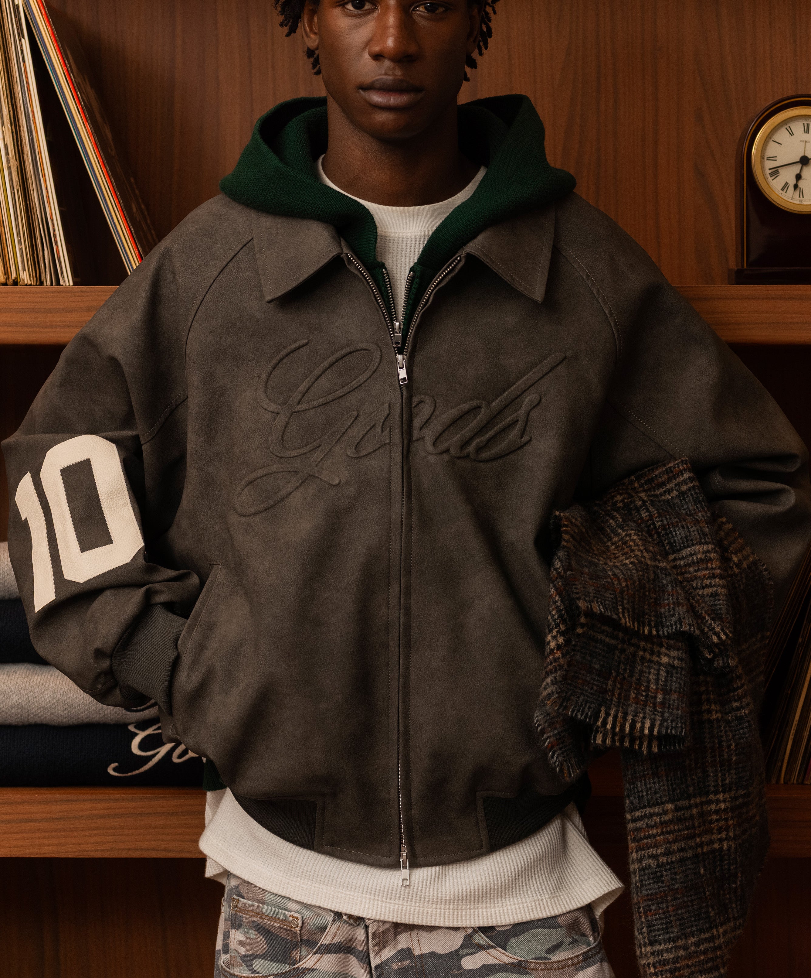 専用ARTIFICIAL GRAIN FAUXSUEDEZIP BLOUSON ARTIFICIAL GRAIN / FAUX SUEDE ZIP BLOUSON（ブルゾン）｜WYM LIDNM
