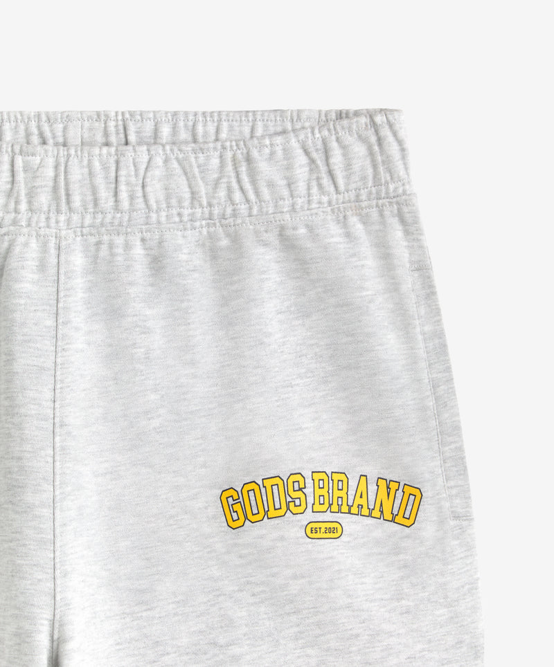 Godsbrand Joggers Gray Melange