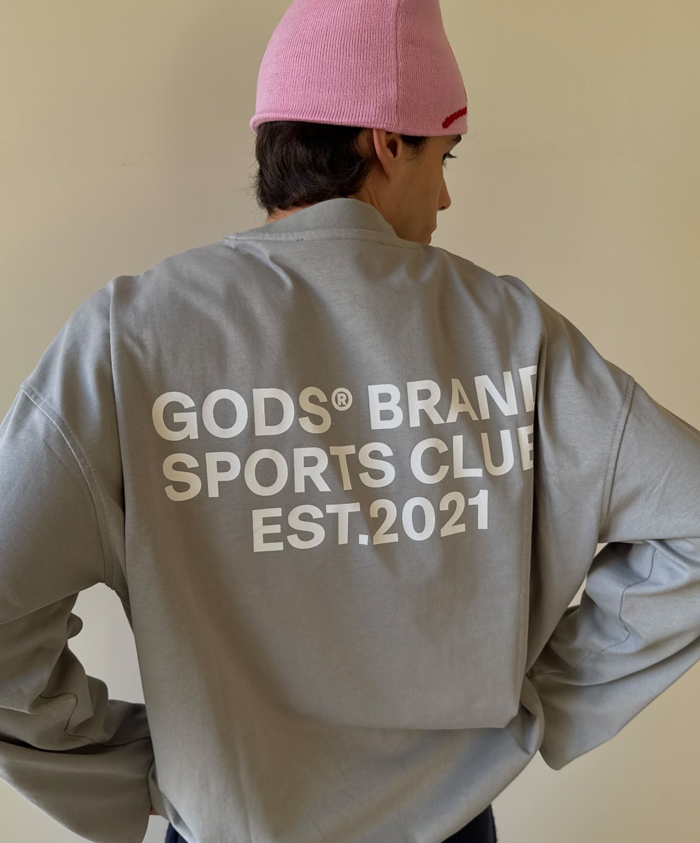 Sports Club Longsleeve Grey