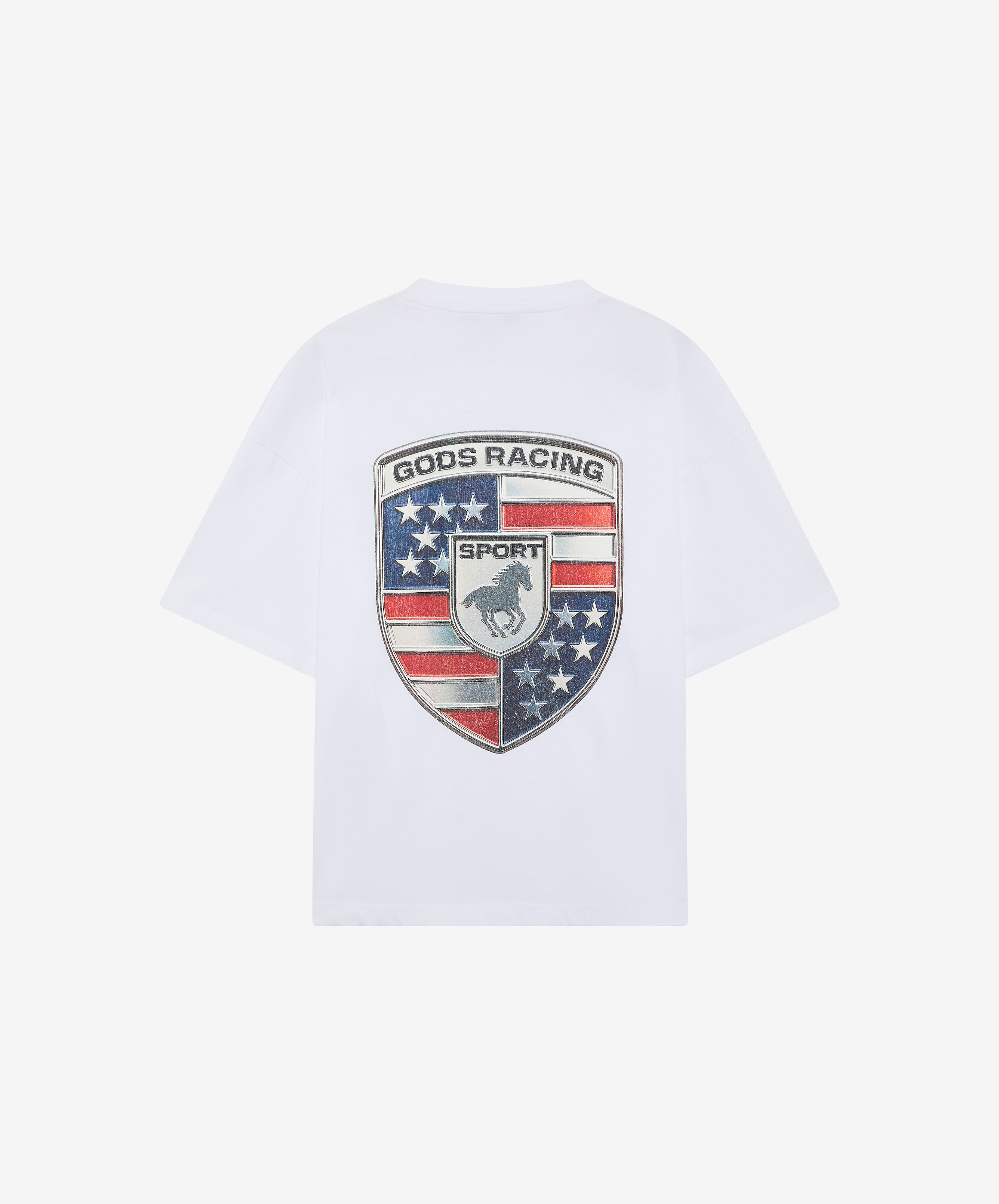 Racing Tee White