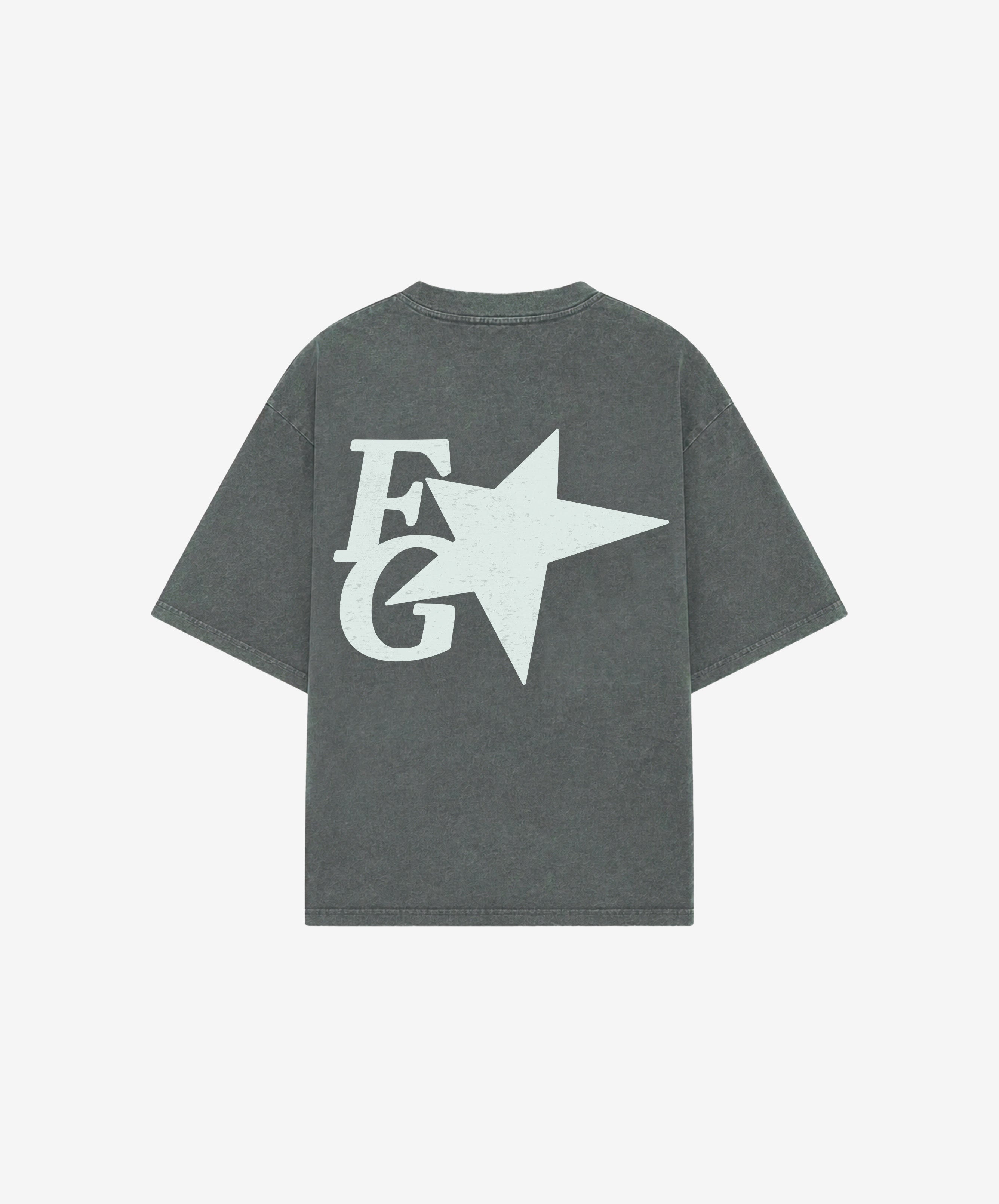 Star Boxy Tee Anthra