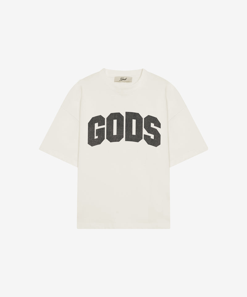 Gods Boxy Tee Cream