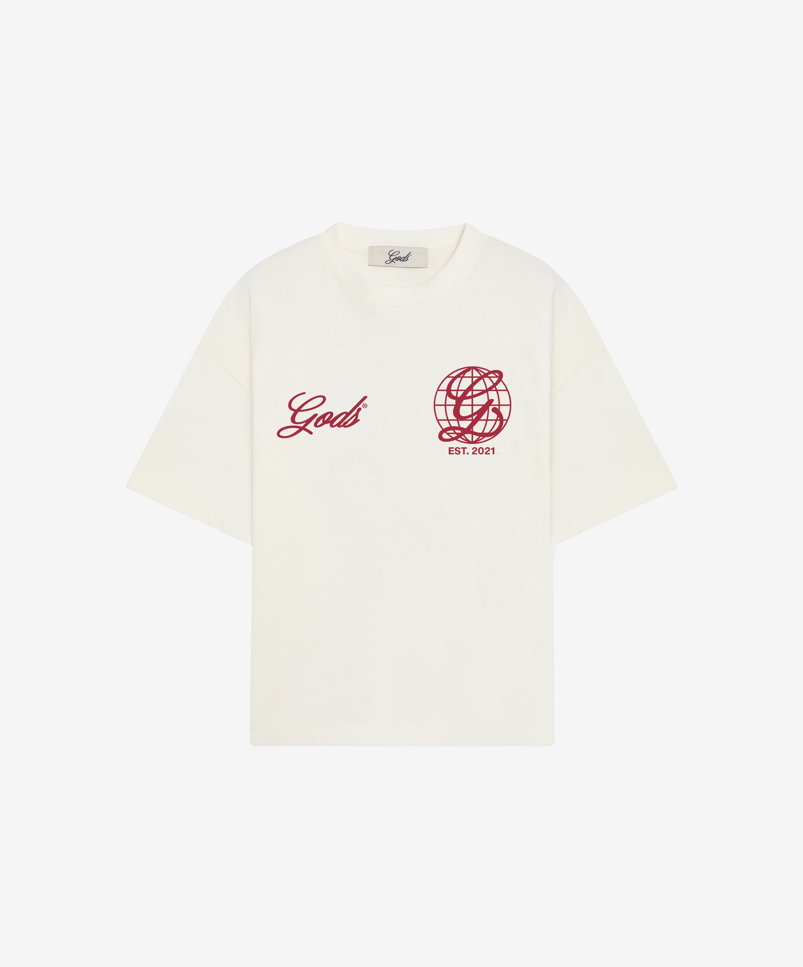 Globe Tee Cream