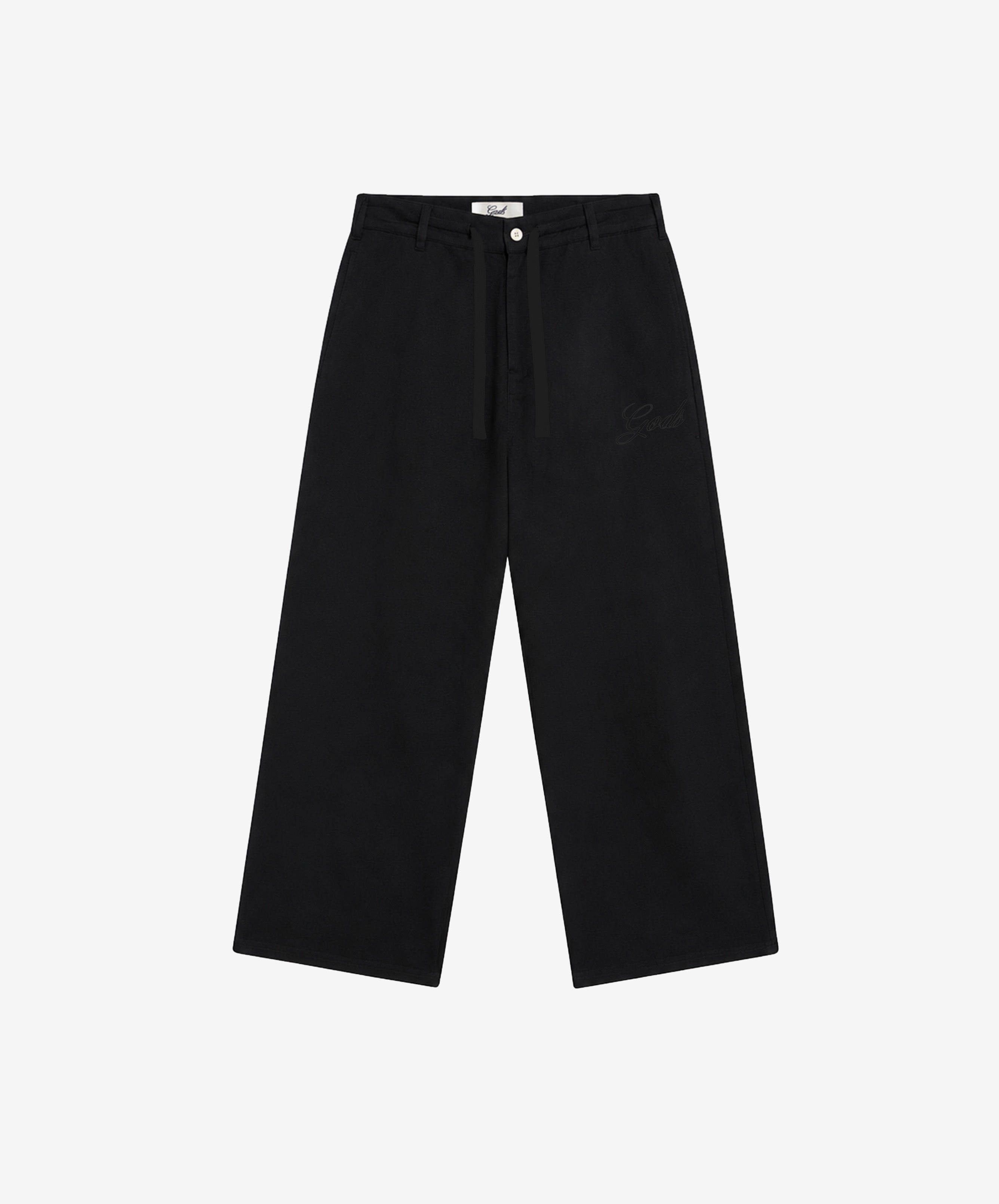 Gods Linen Pants Black