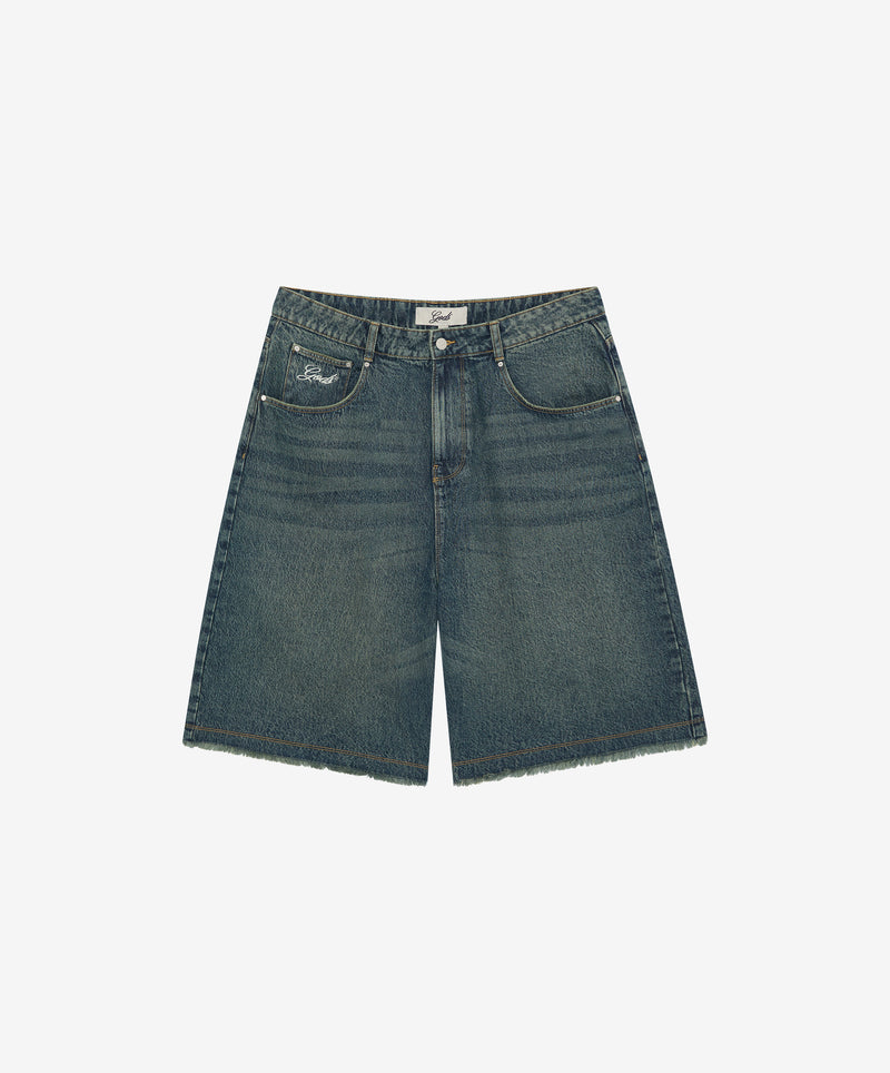 Star Denim Jorts Navy